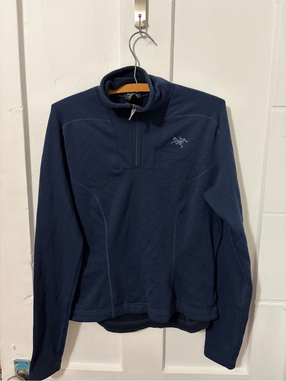 Arc'teryx Woman’s Navy Quarter-Zip Performance Pullover